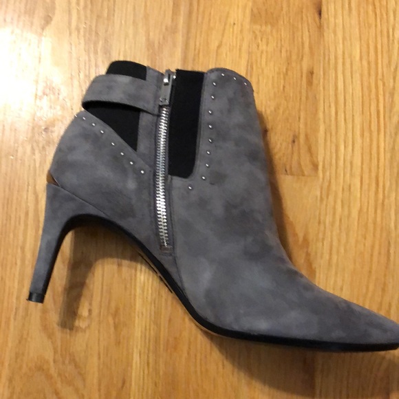 Grey suede CK Booties - Picture 5 of 11